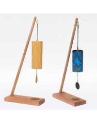 Chime Stand Single Flower of Life Gaiachimes with Zaphir Blue Moon Koshi Aria